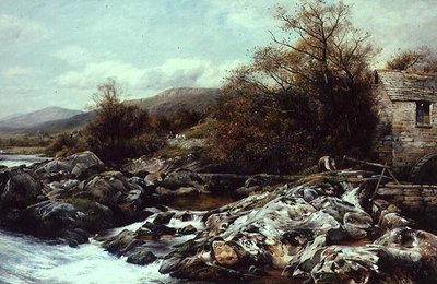 Bir Değirmen, Kuzey Galler by David Bates