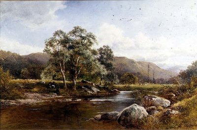 Deri üzerinde huş ağacı by David Bates