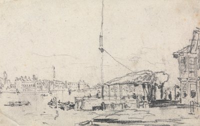 Scheldt'ten Bir Görünüm by David Cox
