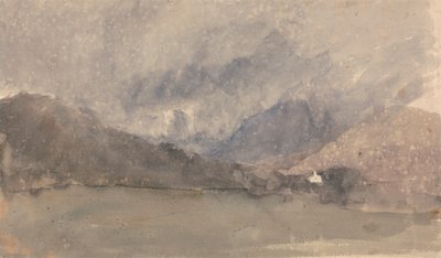 Curig Şapeli, Caernarvonshire, Galler by David Cox