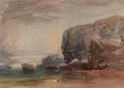 Sahil Manzarası (no. 1 geçici) by David Cox