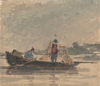 Ağ çeken balıkçılar by David Cox