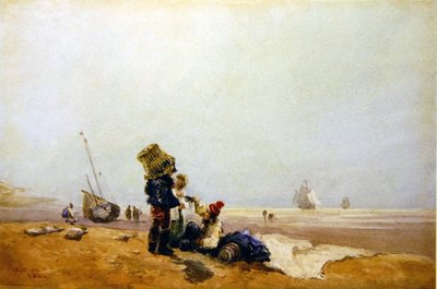 Kıyıdaki Balıkçılar by David Cox
