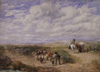 Sol Yolu Koru, 1854 by David Cox