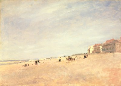 Rhyl Sands, 1854 dolayları (tuval üzerine yağlıboya) by David Cox