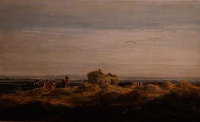 Hayfield by David Cox