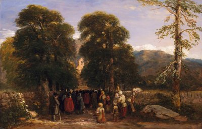 Galler Cenazesi, 1848 by David Cox
