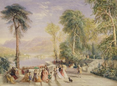 Regatta Sırasında Windermere by David Cox