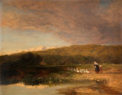 Akşam, 1851-1853. by David Cox the elder