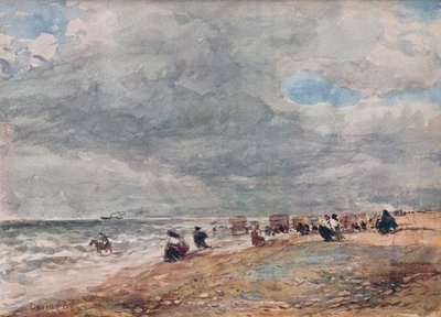 Rhyl Sands, c1850 by David Cox the elder