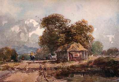 Araba Kulübesi, 1841 by David Cox the elder