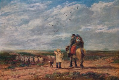 Çapraz Yol, 1850 by David Cox the elder