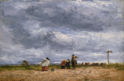 Çapraz Yollar, 1850. by David Cox the elder