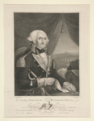 Ekselansları George Washington Lieu.t Gen.l by David Edwin
