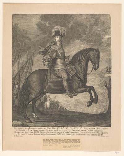 Illustrissimo & Excellentissimo Dmo Hayır. Charles Gustavo Wrangelio (...) by David Ehrenstrahl