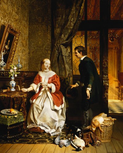 Pazardan Dönüş, 1846 by David Emil Joseph de Noter