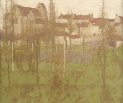 Nehirden Grez, 1896 dolayları by David Gauld
