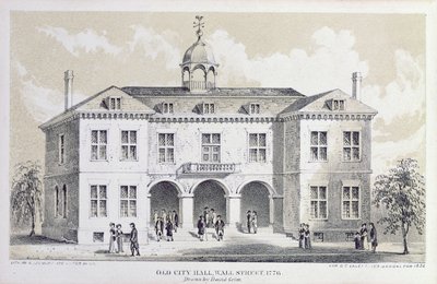 Eski Belediye Binası, New York, 1776