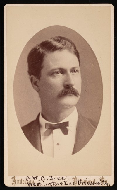 George Washington Custis Lee'nin Portresi 1832-1913, 1876. by David H. Anderson