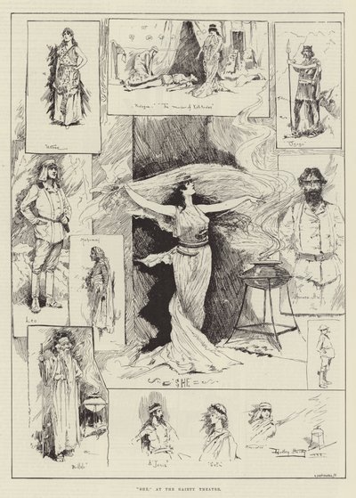 O, Gaiety Tiyatrosu'nda by David Hardy