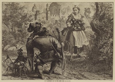 Eski Zamanda Aziz Sevgililer Günü by David Henry Friston