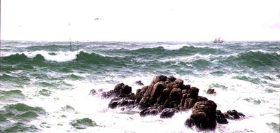 Peel Rock, Arazinin Sonu, Cornwall by David James