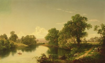 Esopus Deresi üzerinde, Ulster County, NY, 1859 by David Johnson
