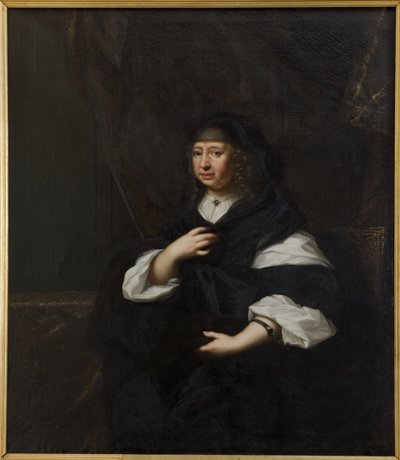 Marie Elisabeth de Saxe, Holstein Gottorp duchesse consort - Saksonya Prensesi Marie Elisabeth (1610-1684), Holstein-Gottorp Düşesi, Ehrenstrahl, David Kloecker (1629-1698) portresi. Tuval üzerine yağlıboya. Boyut : 137x120 cm. Ulusal Müze Stoku by David Klöcker Ehrenstrahl
