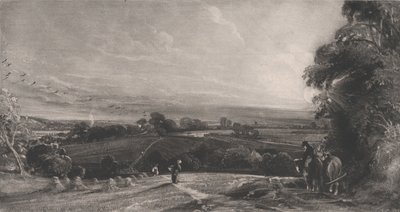 Sonbaharda Gün Batımı, 1830. by David Lucas