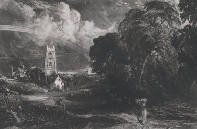 Stoke-by-Nayland, 1830. by David Lucas