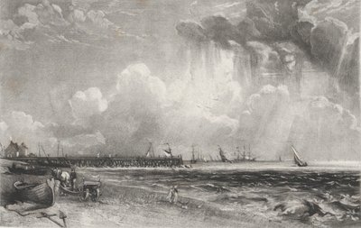 Yarmouth, Norfolk, 1830. by David Lucas