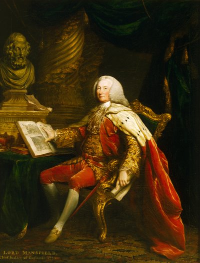 William Murray'in Portresi (tuval üzerine yağlıboya) by David Martin