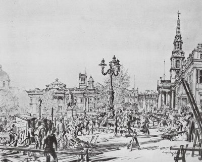 Londra: Trafalgar Meydanı 