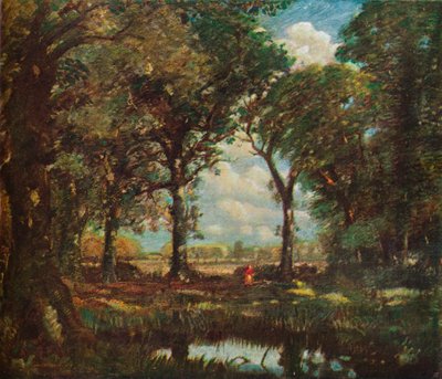 Bir Ormanlık Havuz, c1905 by David Muirhead