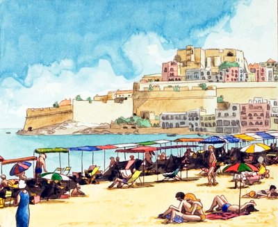 Costa Brava, İspanya by David Nicolle