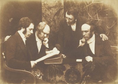 Dumbarton Presbytery, 29 Mart 1845. Yaratıcılar: David Octavius Hill, Robert Adamson, Hill & Adamson. by Hill and Adamson