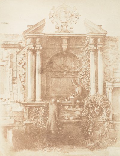Edinburg Greyfriars'ın Kilise Bahçesi, 1843-47. Yaratıcılar: David Octavius Hill, Robert Adamson, Hill & Adamson. by Hill and Adamson