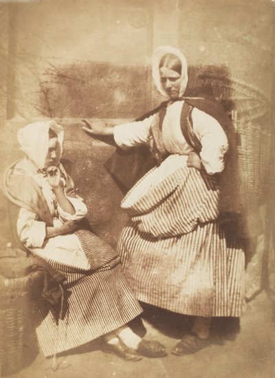 Newhaven Balık Kadınları, 1843-47. Yaratıcılar: David Octavius Hill, Robert Adamson, Hill & Adamson. by Hill and Adamson