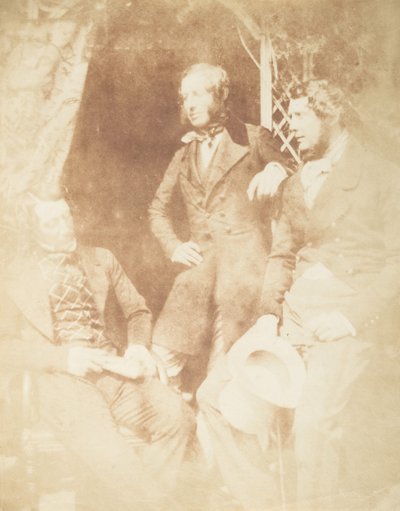 Ogilvie Fairly, Kaptan Hamilton ve Gilmore, 1843-47. Yaratıcılar: David Octavius Hill, Robert Adamson, Hill & Adamson. by Hill and Adamson