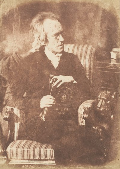 Rahip John Julius Wood, 1843-47. Yaratıcılar: David Octavius Hill, Robert Adamson, Hill & Adamson. by Hill and Adamson