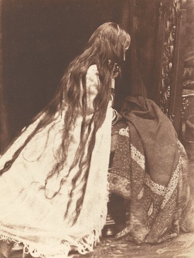 Dua, 1843-1847. Yaratıcılar: David Octavius Hill, Robert Adamson. by David Octavius Hill, Robert Adamson