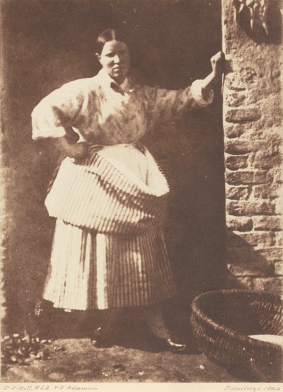 Bir Newhaven Balıkçı Kadını,1844 (fotoğraf) by David Octavius Hill