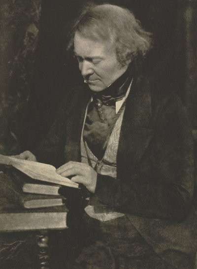 Kamera Çalışması: Bay Rintoul, Editör "İzleyici" by David Octavius Hill