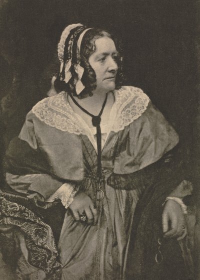 Kamera Çalışması: Bayan Anna Brownell Jameson by David Octavius Hill