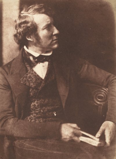 John Stuart-Wortley, 2. Baron Wharncliffe,1843-1847 (fotoğraf) by David Octavius Hill