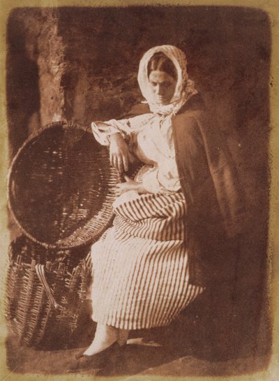 Bayan Hall, Newhaven, 1843-47 (calotype negatiften tuzlu kağıt baskısı) (ayrıca bkz. 224278, 224279) by David Octavius Hill