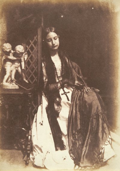 Bayan Elizabeth Rigby (1809-93) daha sonra Lady Eastlake, 1844 dolayları by David Octavius Hill and Robert Adamson