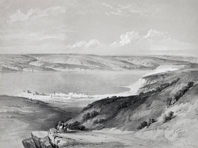 Celile Denizi, Yolculuktan Kutsal Topraklara, David Roberts tarafından litografi (1796-1864) by David Roberts