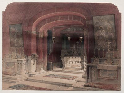 Müjde Tapınağı, Nasıra, 1839. by David Roberts
