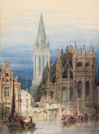 Aziz Pierre, Caen by David Roberts